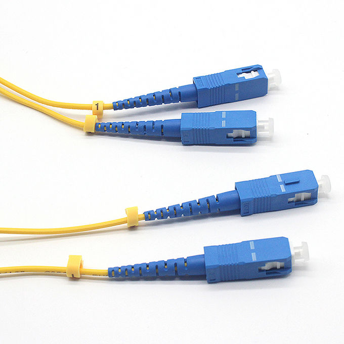 SC / UPC-SC / UPC SC SM 3M捆绑双工光纤跳线0
