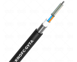 Armored underground fiber optic cable 24 core fiber optic cable GYTA