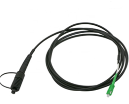 防水连接器Mini SC APC跳线光纤电缆组件